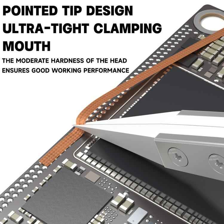 LUOWEI High-Temperature Resistant Insulating Non-Magnetic Tweezers, IS-50, IS-60