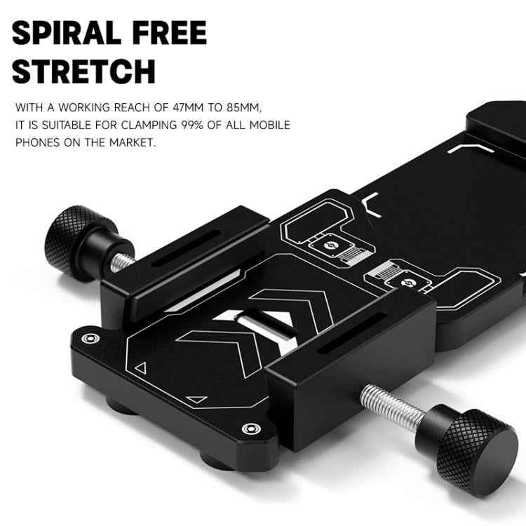 LUOWEI LW-025 Multi-functional Mobile Phone Screen Protector Removal Clamp with Suction Cups