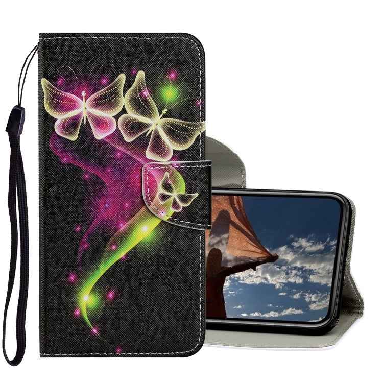 Coloured Drawing Pattern Horizontal Flip PU Leather Case with Holder & Card Slots & Wallet & Lanyard, For iPhone 11 Pro Max, For iPhone X / XS, For iPhone XR
