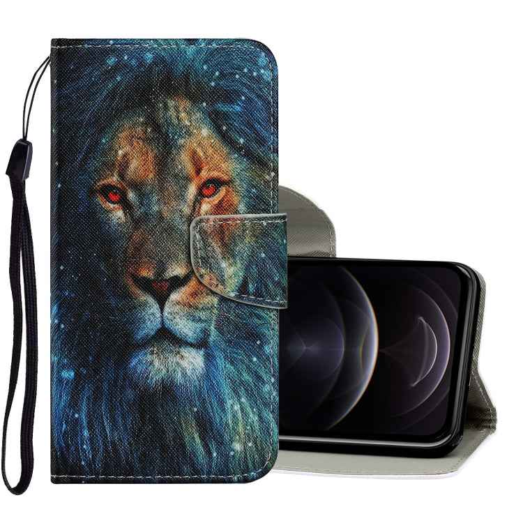 Coloured Drawing Pattern Horizontal Flip PU Leather Case with Holder & Card Slots & Wallet & Lanyard, For iPhone XS Max, For iPhone 12 mini, For iPhone 12 / 12 Pro