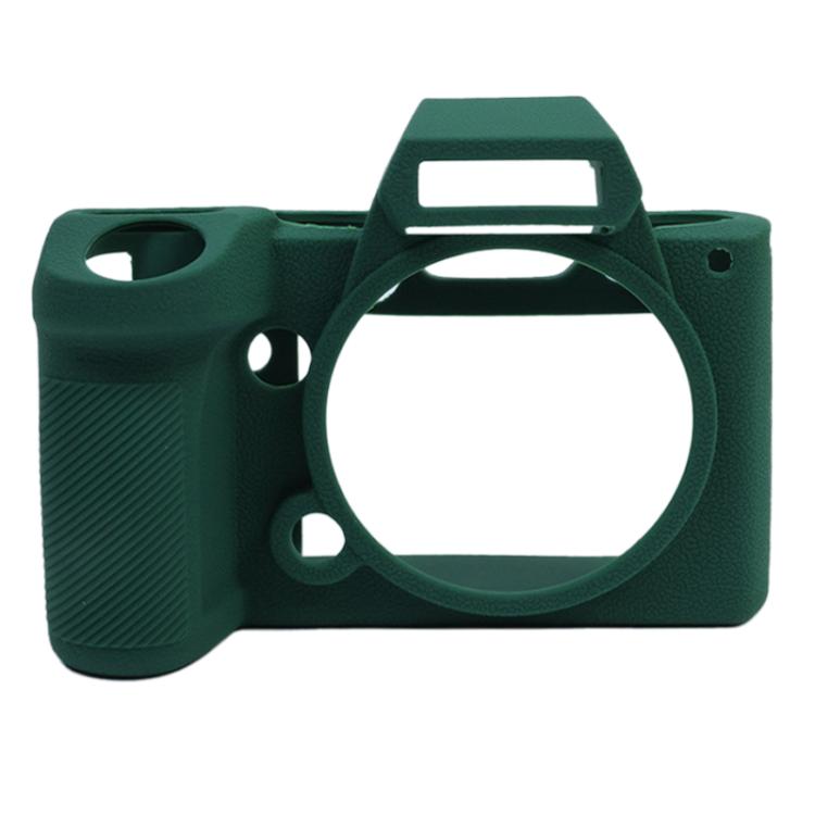 Litchi Texture Soft Silicone Protective Case, For Panasonic LUMIX DC-S5 II / DC-S5M2GK