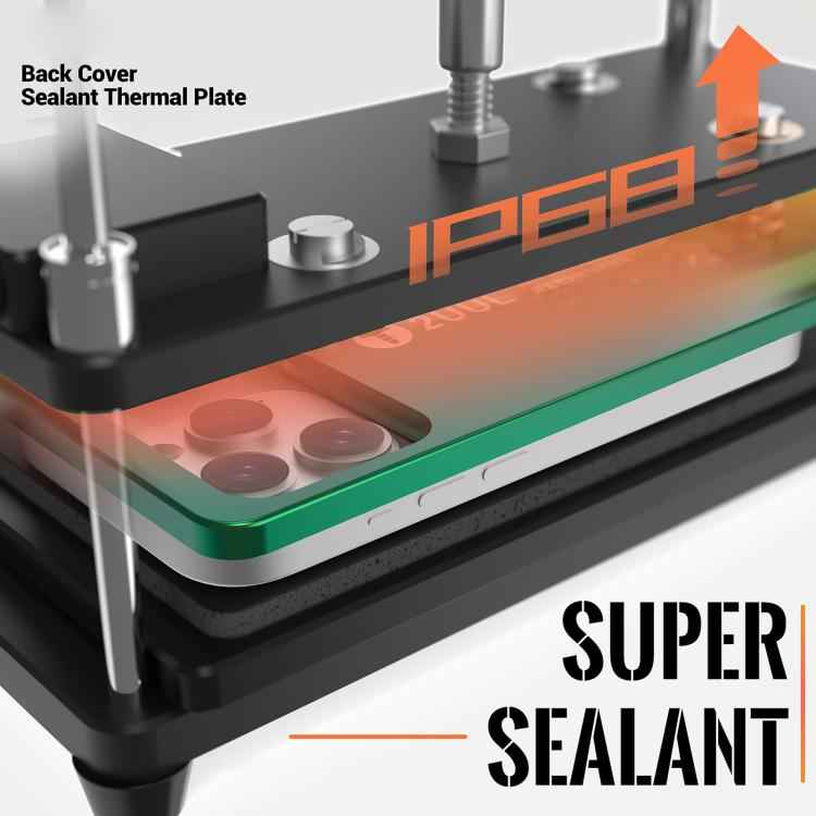 2UUL DA68 Back Cover Sealant Thermal Press Plate for iPhone 17 Series