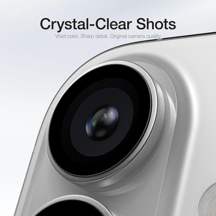XDcase AF + AR Hawkeye Camera Lens Protector with Alignment Tool, For iPhone 16 / 16 Plus