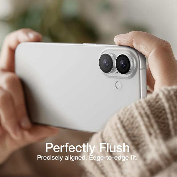 XDcase AF + AR Hawkeye Camera Lens Protector with Alignment Tool, For iPhone 16 / 16 Plus