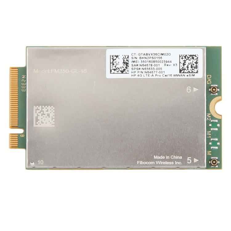 FM350-GL-16 4G Wireless Module For HP X14 X16 830 840 855 860, With Text, Without Text