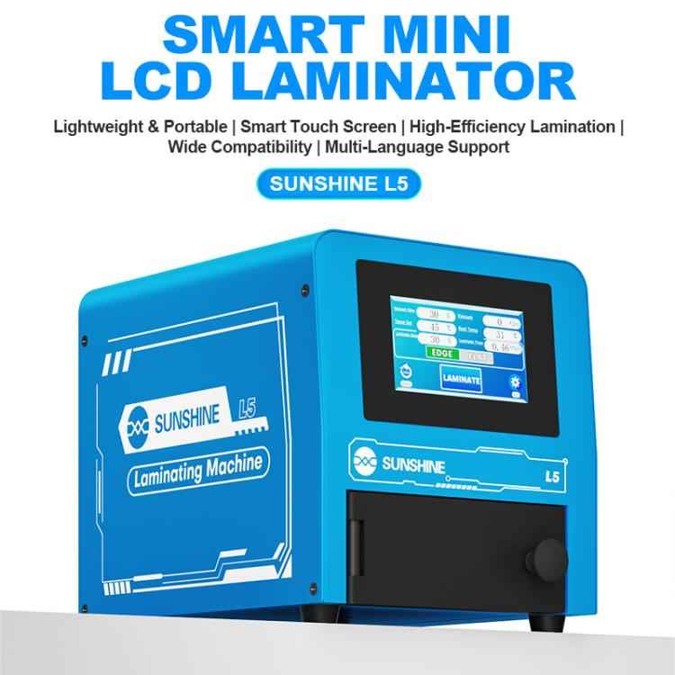 SUNSHINE L5 8 inch Smart Mini LCD Screen Laminator, US Plug, EU Plug