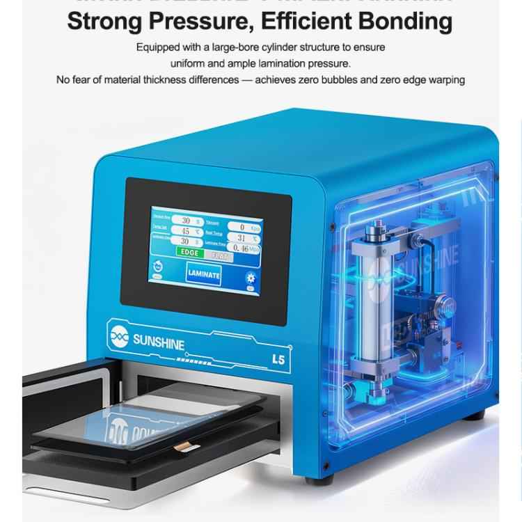 SUNSHINE L5 8 inch Smart Mini LCD Screen Laminator, US Plug, EU Plug