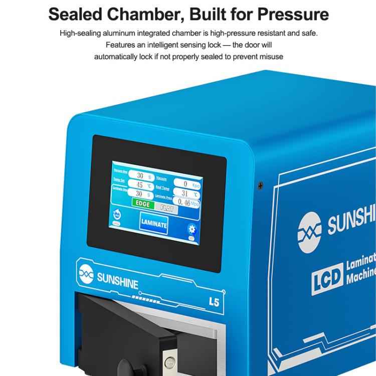 SUNSHINE L5 8 inch Smart Mini LCD Screen Laminator, US Plug, EU Plug