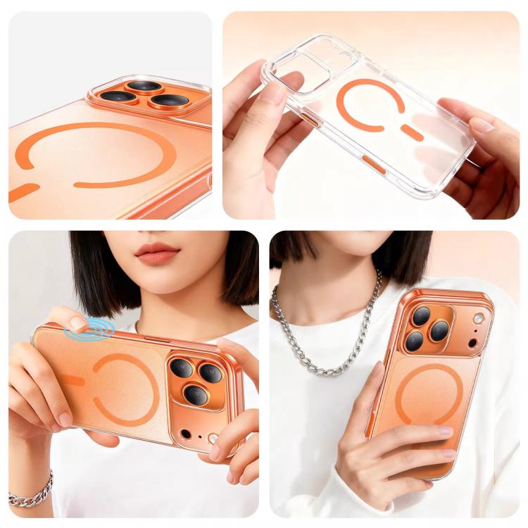 XDcase Frosted Transparent Magnetic Shockproof Phone Case, For iPhone 18, For iPhone 18 Pro, For iPhone 18 Pro Max, For iPhone 17 Pro Max, For iPhone 17 Pro, For iPhone 17