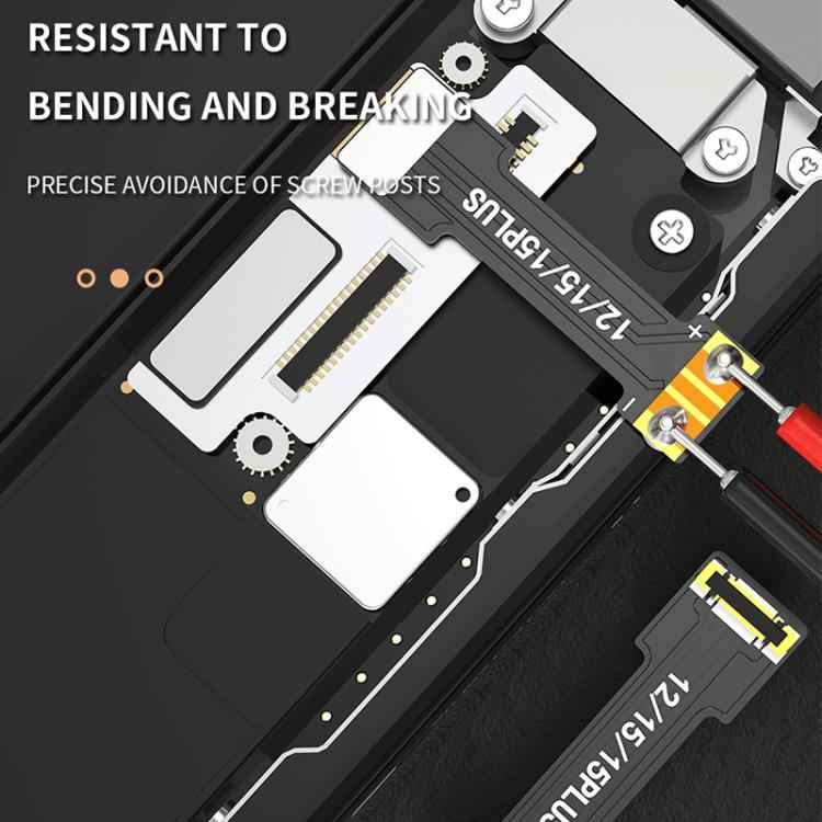 JTX BL-03 Power Cable Battery Soft FPC Connector Supports iPhone 6 to 16 Series, JTX BL-03