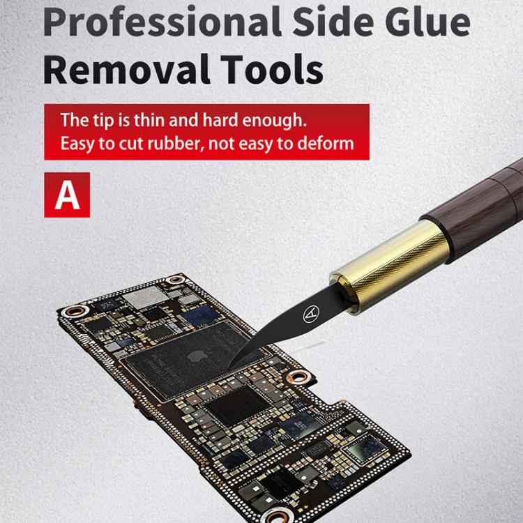 JTX DP-4 4 in 1 Hand Grinding Multifunctional Motherboard CPU IC Glue Removal Blades, JTX DP-4