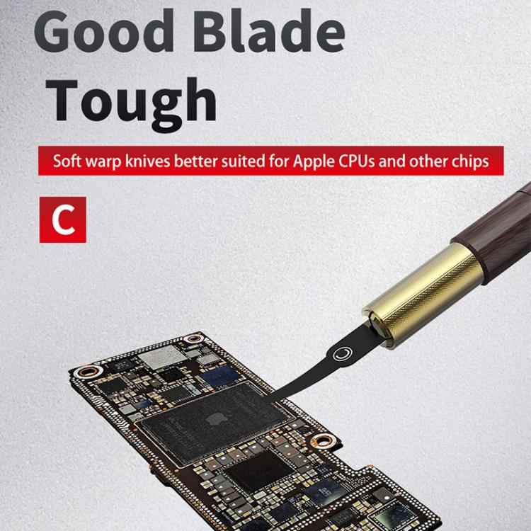 JTX DP-4 4 in 1 Hand Grinding Multifunctional Motherboard CPU IC Glue Removal Blades, JTX DP-4