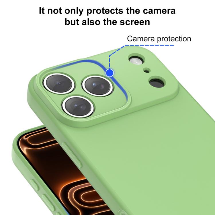 XDcase AI Button Integrated Full Coverage Imitation Silicone Phone Case, For iPhone 17 Pro Max, For iPhone 17 Pro, For iPhone 17, For iPhone Air