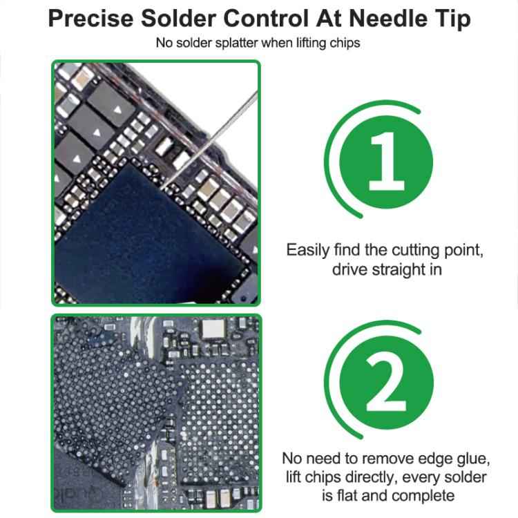 RELIFE TX3 Wear-Resistant Non-Magnetic Precision Chip Pry Needle Kit