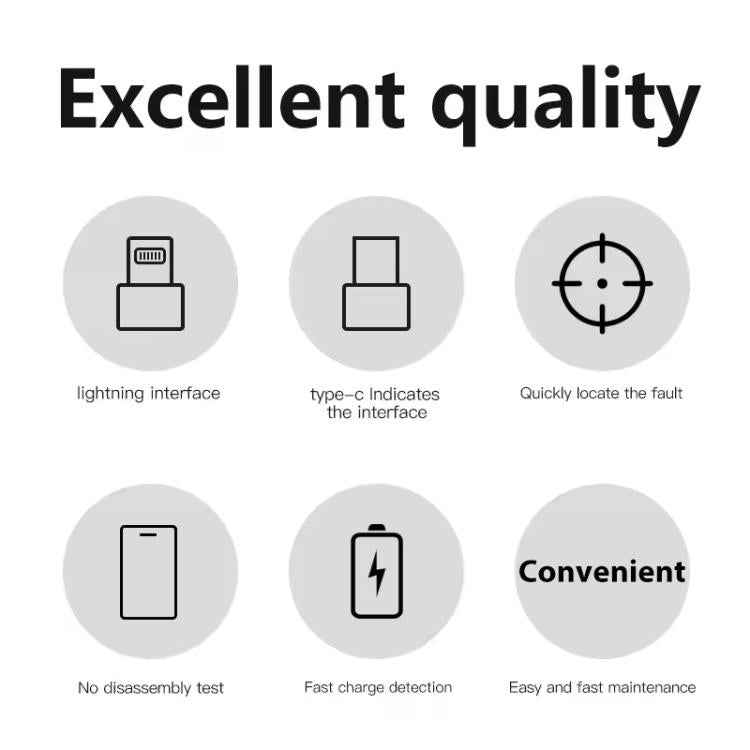 MaAnt Non-Remove Phone Tail Plug Charging Fault Test Board for iPhone / Android, MaAnt Tail Plug Test Board