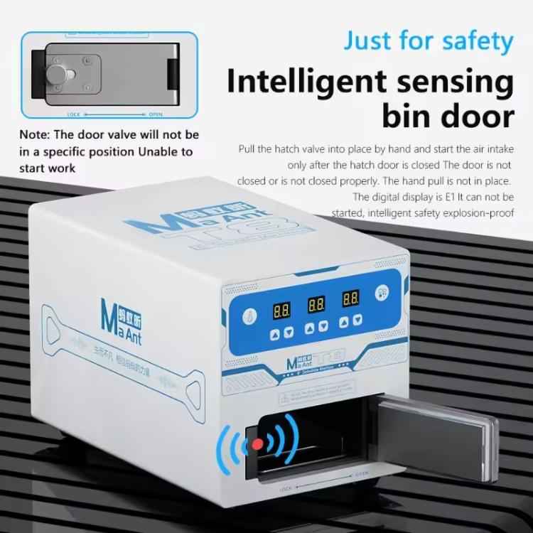 MaAnt T8 8 inch Screen Laminating & Defoaming Machine with Built-in Quiet Vacuum Pump, US Plug, EU Plug, UK Plug