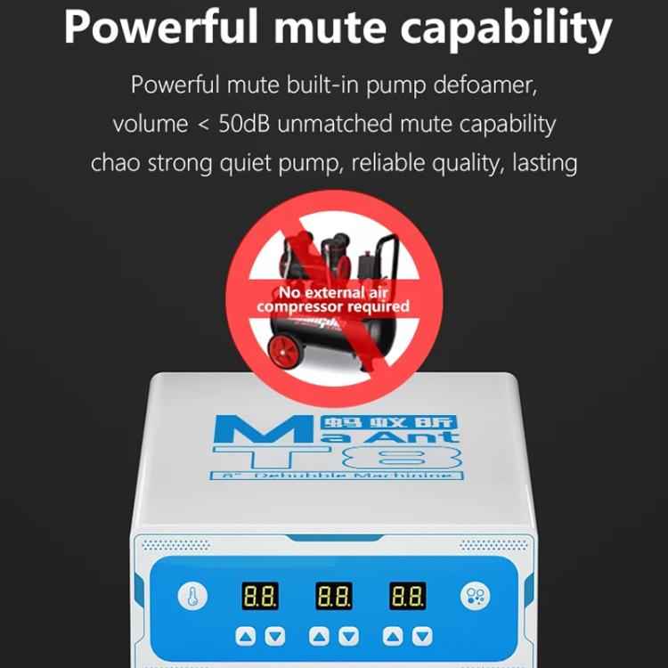 MaAnt T8 8 inch Screen Laminating & Defoaming Machine with Built-in Quiet Vacuum Pump, US Plug, EU Plug, UK Plug