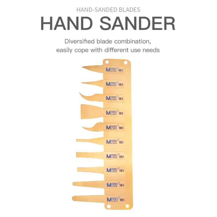 MaAnt MY-101 Ultra Thin Stainless Steel Remove Glue Blade Set, MaAnt MY-101