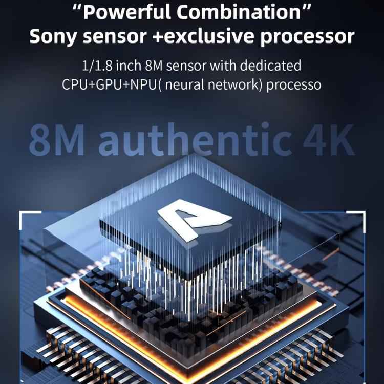 QianLi 6.5X-58X Gorilla 4K Industrial Camera, US Plug, EU Plug