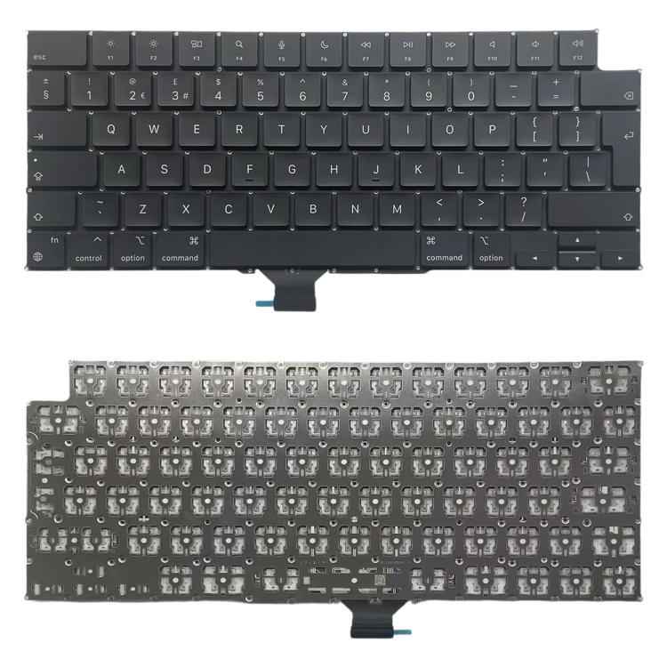 UK Big Enter EU Version English Keyboard, For MacBook Pro 16.2 A3186, For MacBook Pro 16.2 A3403, For MacBook Pro 14.2 A3401, For MacBook Pro 14.2 A3185