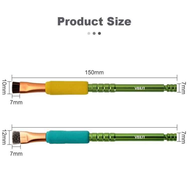 BEST VBST-81 Motherboard IC Glue Removal Chip Dust Aluminum Alloy Clean Brush Set, BEST VBST-81