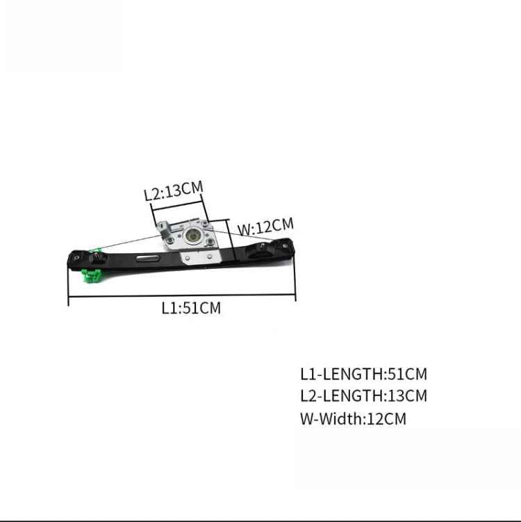 Car Rear Left Glass Lift Power Window Regulator 51357140589 for BMW 325i / 325Xi / 328i