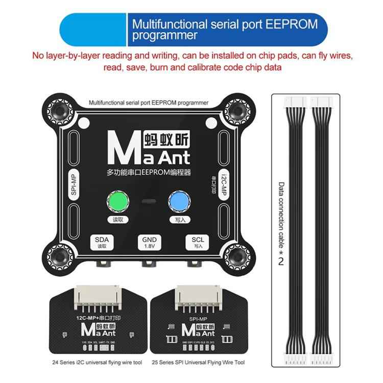 MaAnt E1 Multifunctional Serial Port EEPROM Programmer, Only Programmer, 16 Pro/16 Pro Max IC Module, Programmer+16 Pro/Pro Max IC module