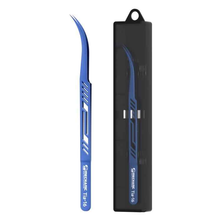 Mechanic Motherboard Flying Wire Titanium Alloy Tweezers, T3D-11, Tia-11, Tia-16