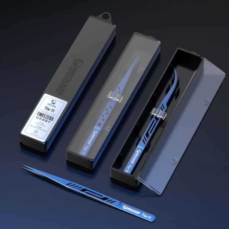 Mechanic Motherboard Flying Wire Titanium Alloy Tweezers, T3D-11, Tia-11, Tia-16