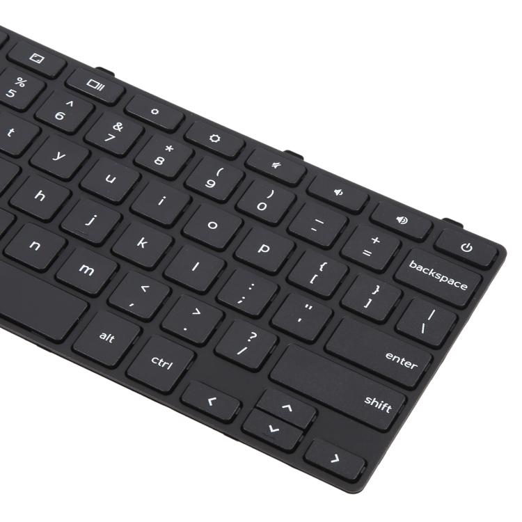 US Version Laptop Keyboard with Power Button for Dell Chromebook 11 3180 3189 3190 3380 3300 3310