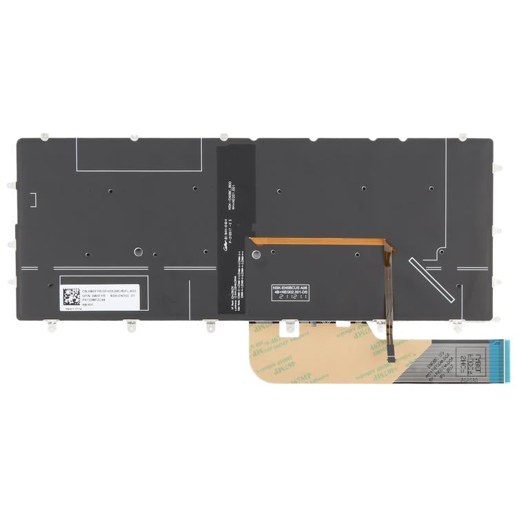 For Dell XPS 13 7390 9370 9380 P82G US Version Backlit Laptop Keyboard