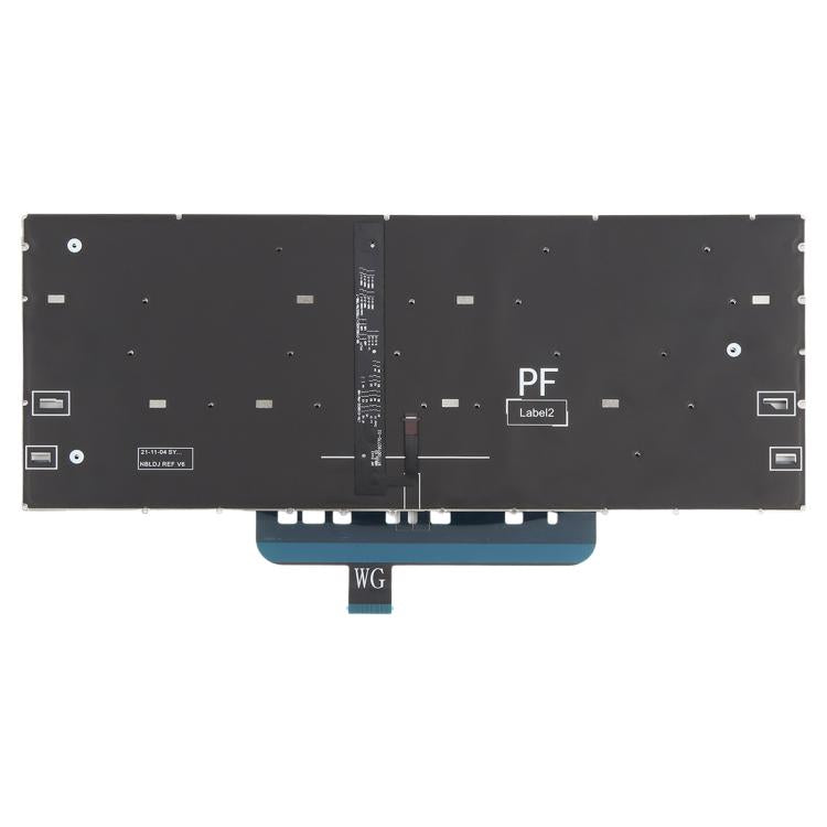 For Huawei MateBook 13s EMD-W76 / EMD-W56 / MateBook HKD-W56 / HKD-W76 US Version Backlit Laptop Keyboard