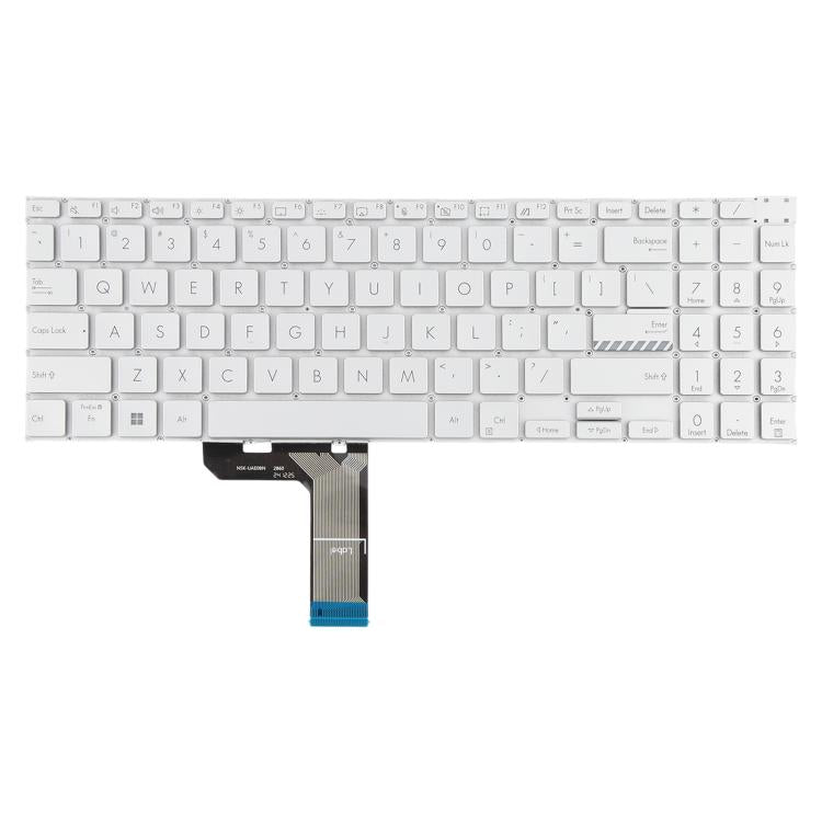 For ASUS Vivobook Pro 16 K6502 K6602 ZC ZE US Version Backlit Laptop Keyboard