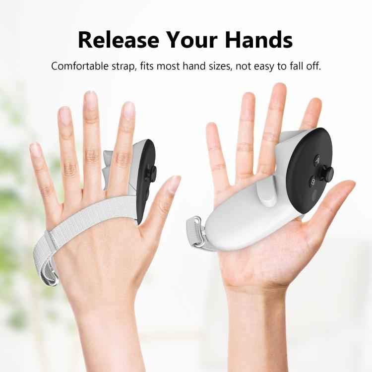VR-03 One Pair Anti-drop Anti-slip VR Handle Straps, For Meta Quest 3S / 3