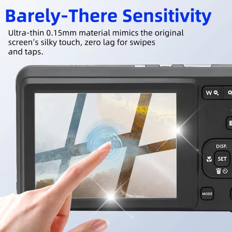 2pcs HD Anti-Scratch Anti-Fingerprint Tempered Glass Film, For Kodak PIXPRO FZ55