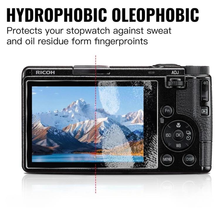 2pcs HD Anti-Scratch Anti-Fingerprint Tempered Glass Film, For RICOH GR IV / GR4