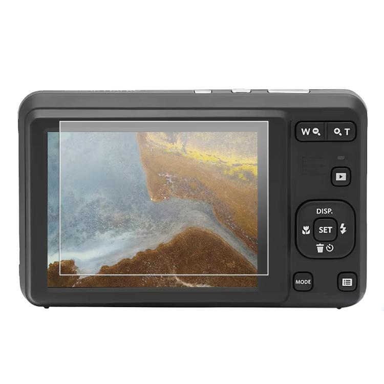 HD Anti-Scratch Anti-Fingerprint Tempered Glass Film, For Kodak PIXPRO FZ55