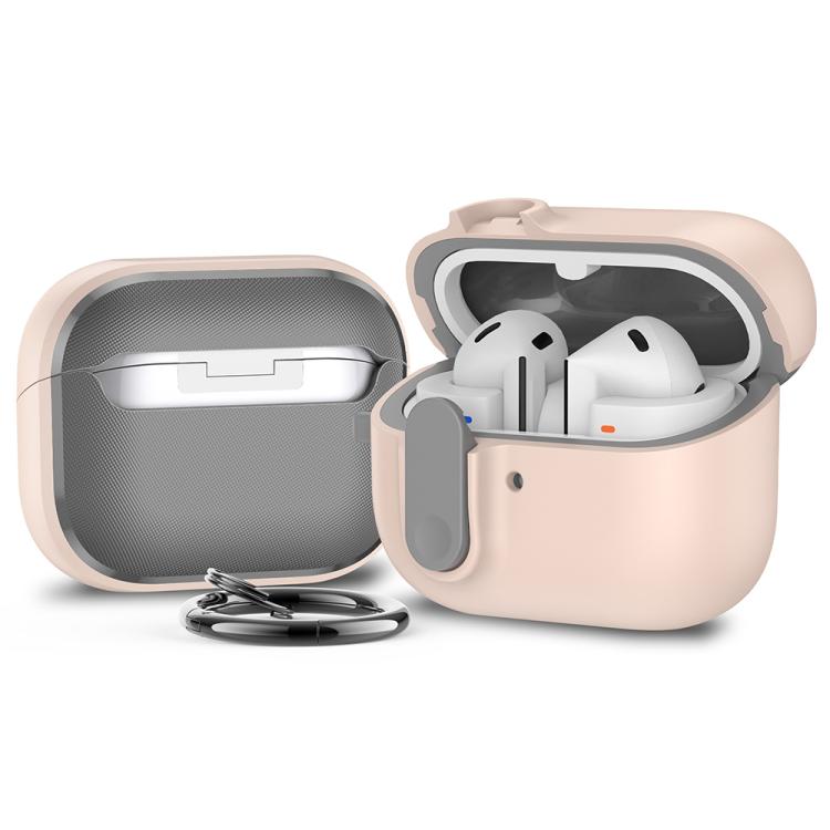 XDcase Armor Full-body Earphone Case with Hook & Security Lock, For Samsung Galaxy Buds3 / 3 Pro