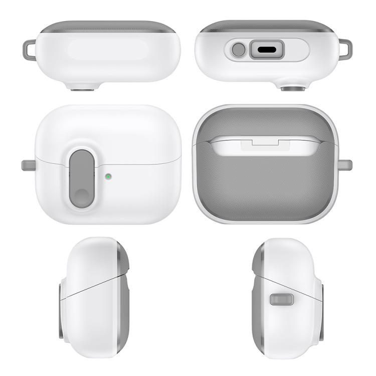 XDcase Armor Full-body Earphone Case with Hook & Security Lock, For Samsung Galaxy Buds3 / 3 Pro