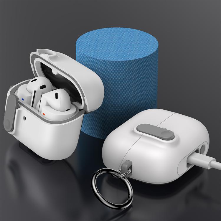 XDcase Armor Full-body Earphone Case with Hook & Security Lock, For Samsung Galaxy Buds3 / 3 Pro