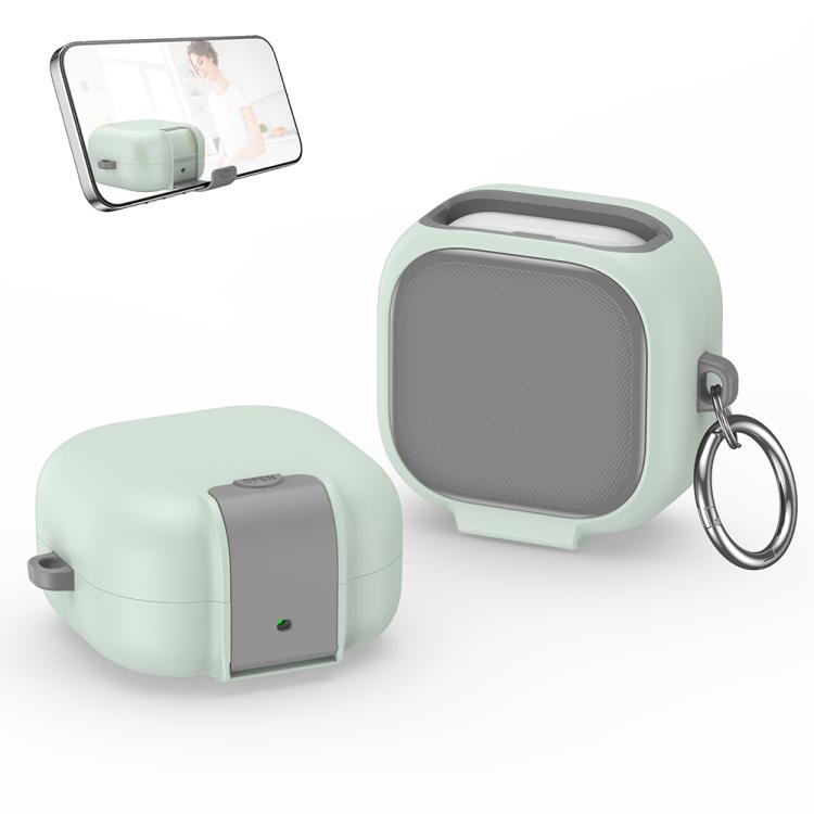 XDcase Armor Full-body Earphone Case with Hook & Security Lock, For Samsung Galaxy Buds4 / 4 Pro