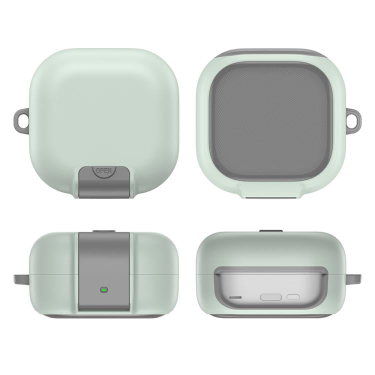 XDcase Armor Full-body Earphone Case with Hook & Security Lock, For Samsung Galaxy Buds4 / 4 Pro