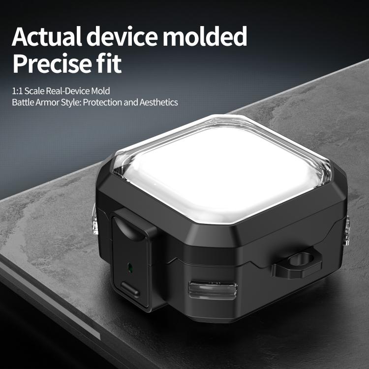 XDcase Rugged Armor Clear View Earphone Case, For Samsung Galaxy Buds4 / 4 Pro