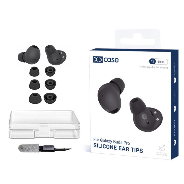 XDcase 3 Pairs Replacement Silicone Ear Tips Kit, S/M/L Size, For Samsung Galaxy Buds2 Pro / Buds+