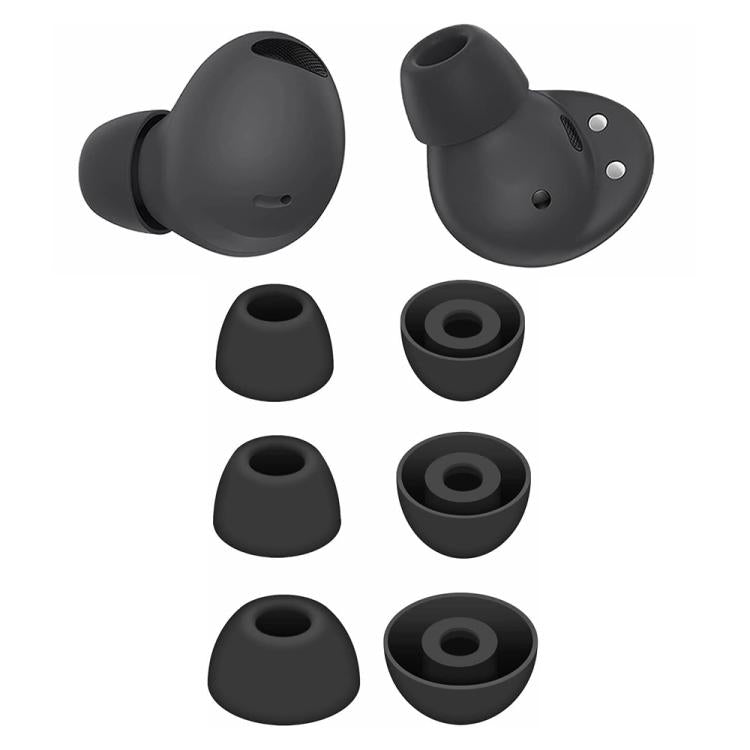 XDcase 3 Pairs Replacement Silicone Ear Tips Kit, S/M/L Size, For Samsung Galaxy Buds2 Pro / Buds+