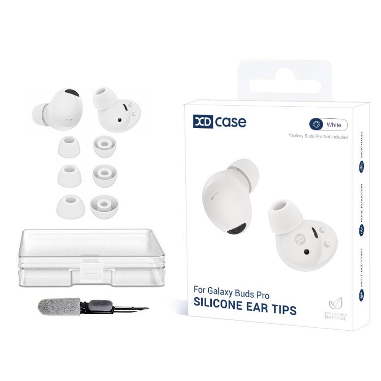 XDcase 3 Pairs Replacement Silicone Ear Tips Kit, S/M/L Size, For Samsung Galaxy Buds2 Pro / Buds+
