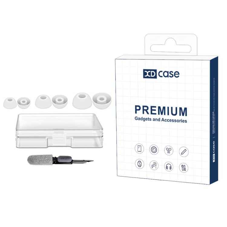 XDcase 3 Pairs Replacement Silicone Ear Tips Kit, S/M/L Size, For Samsung Galaxy Buds2 Pro / Buds+