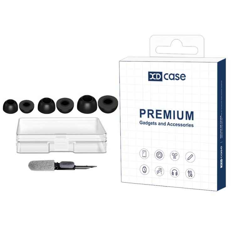 XDcase 3 Pairs Replacement Memory Foam Ear Tips Kit, S/M/L Size, For Samsung Galaxy Buds2 Pro / Buds+