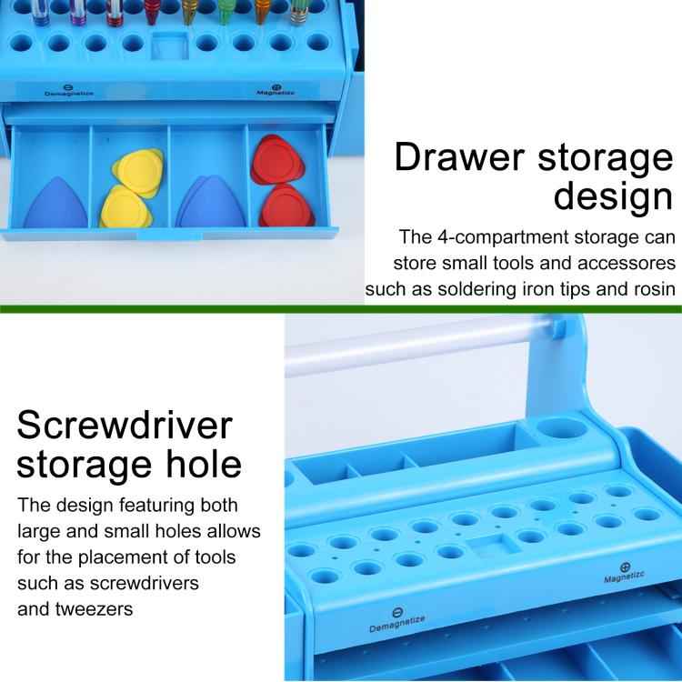 Screwdriver Component Storage Organizer