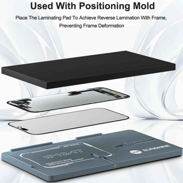 Sunshine 8mm Black Laminating Pad for Sunshine SS-061A Laminating Mold
